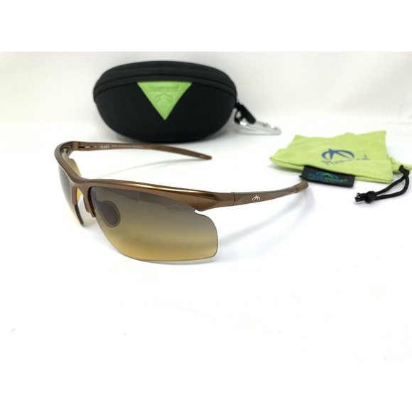 PEAKVISION SPORTS GOLF SUNGLASSES Bronze Sx8.88 + CASE and CLOTH Excellent - Picture 4 of 12